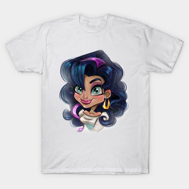 Esmeralda T-Shirt by abzhakim